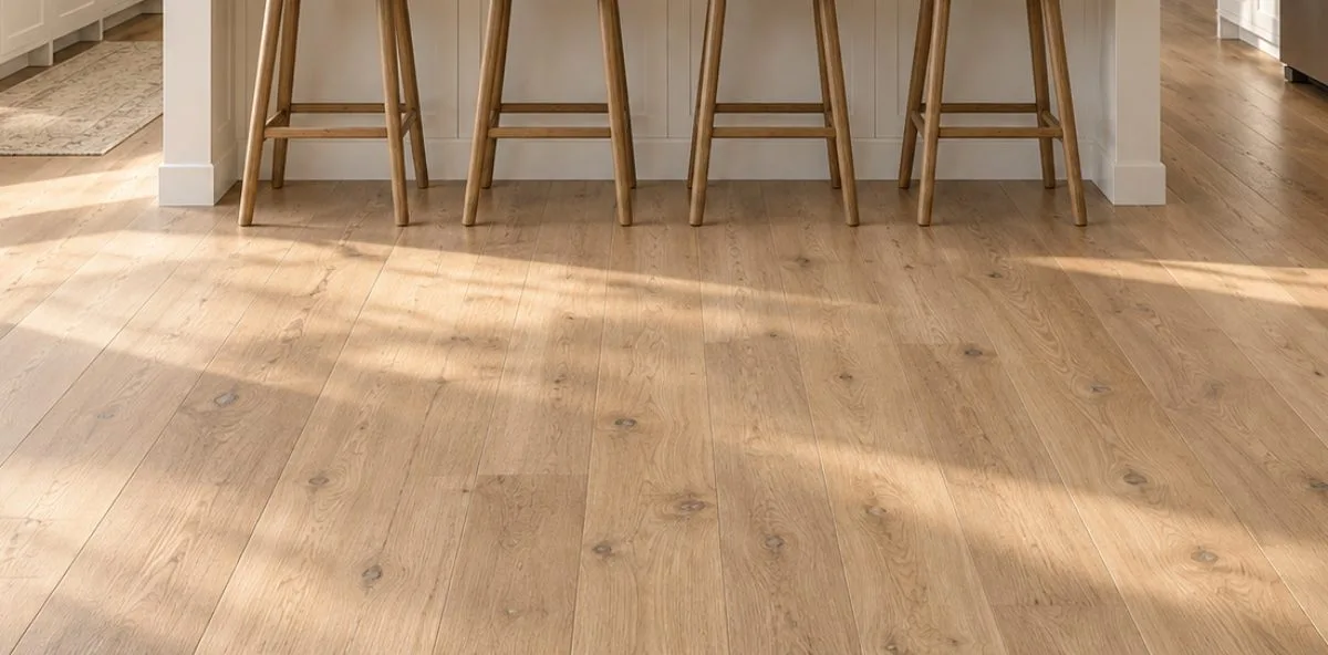 Hardwood flooring installation