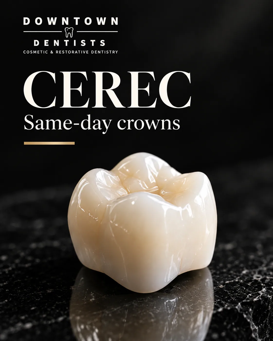 CEREC same-day crowns