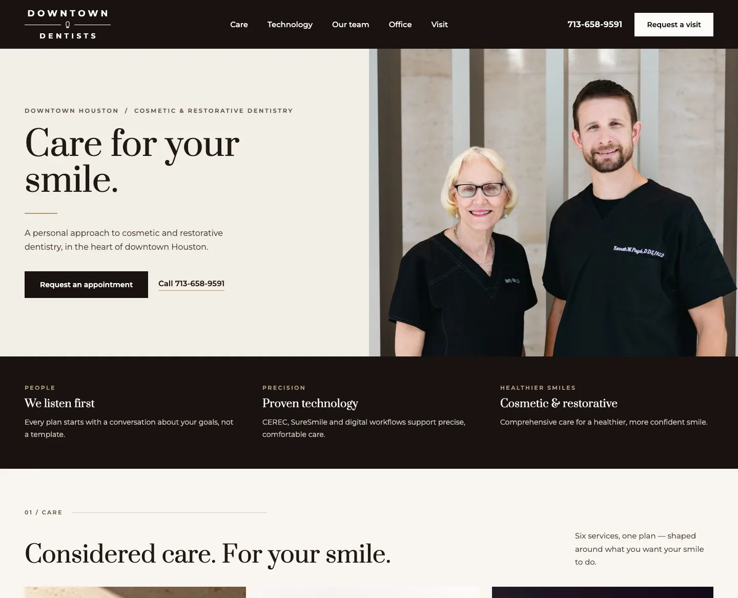 Care for your smile.