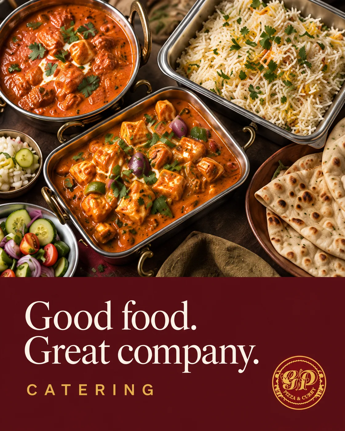 Good food. Great company.