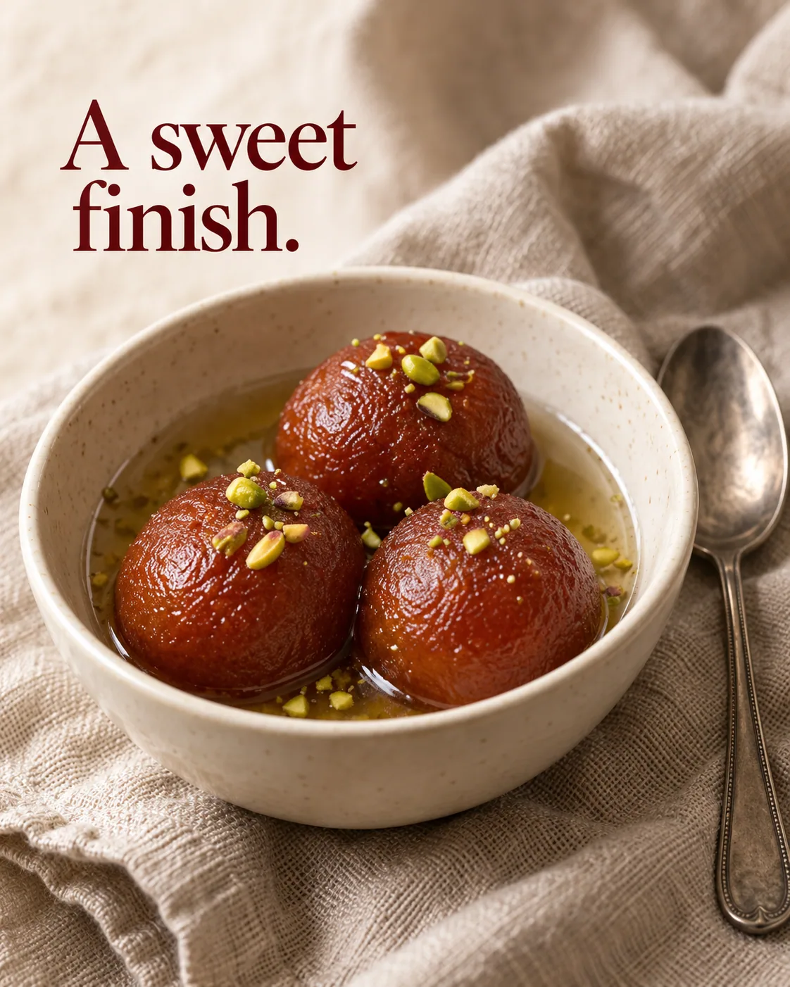 A sweet finish.