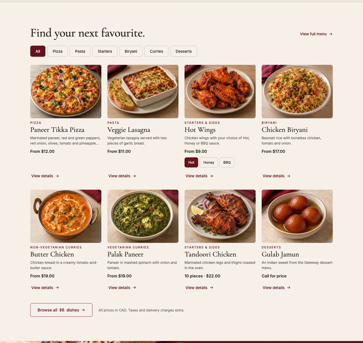 Find your next favourite.