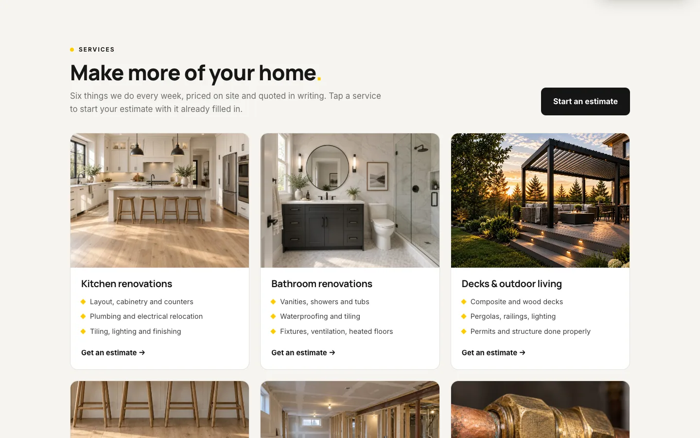 Make more of your home