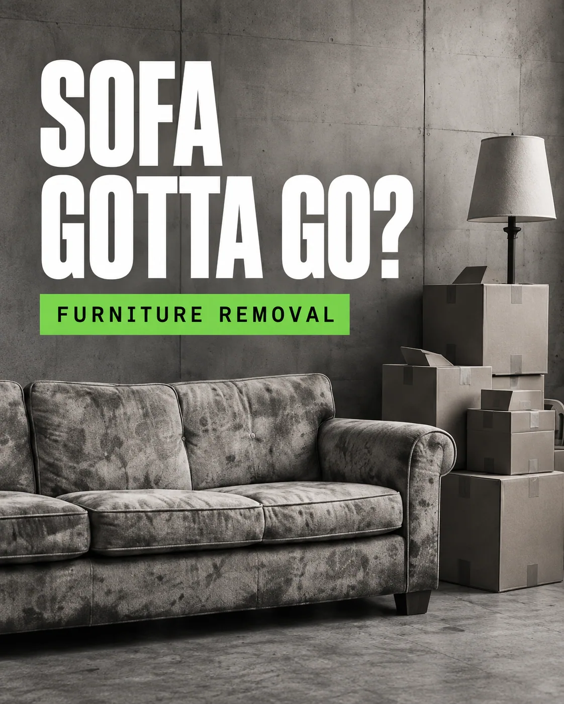 Sofa gotta go?