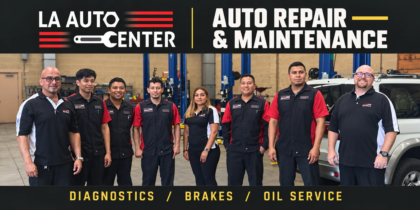 LA Auto Center — a downtown LA repair shop with a site that finally looks like the work