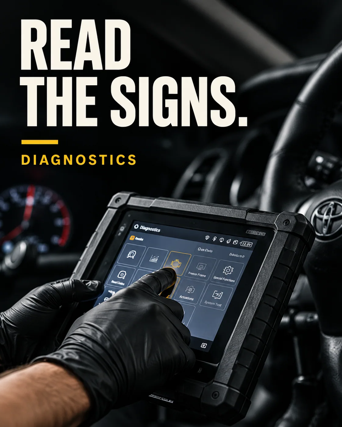 Read the signs.