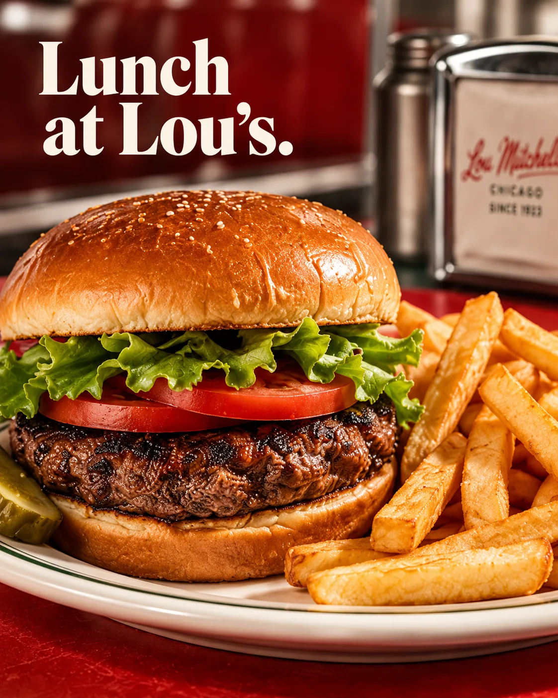 Lunch at Lou's.
