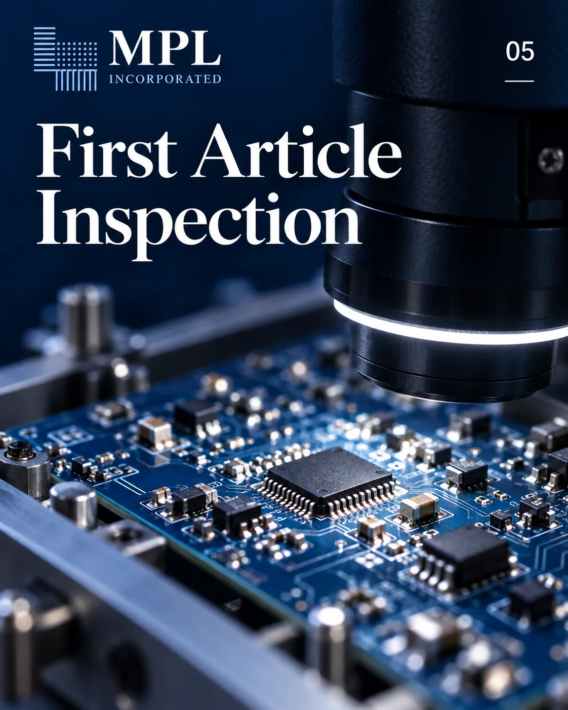 05 · First Article Inspection