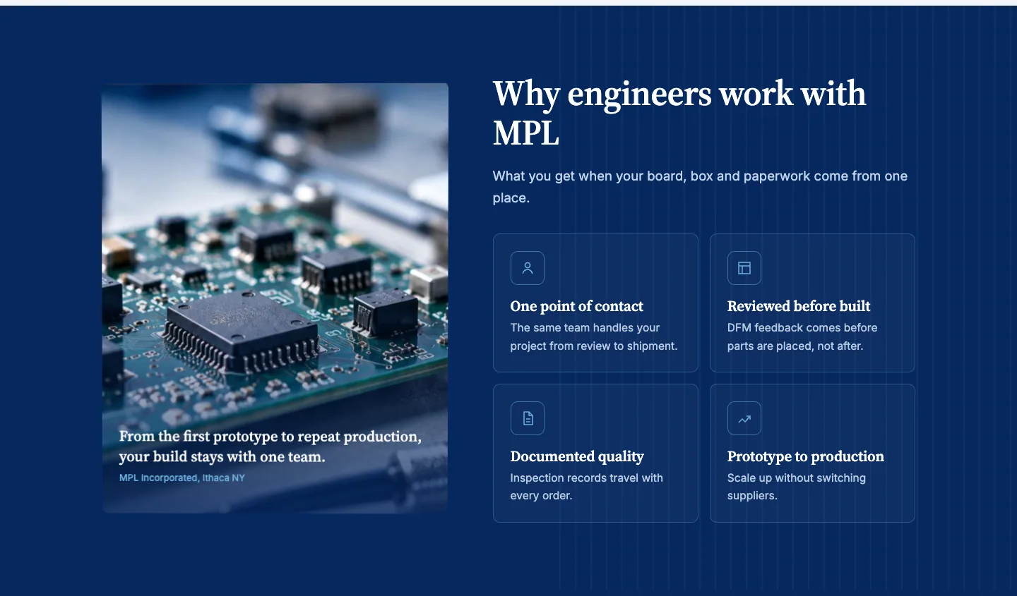 Why engineers work with MPL