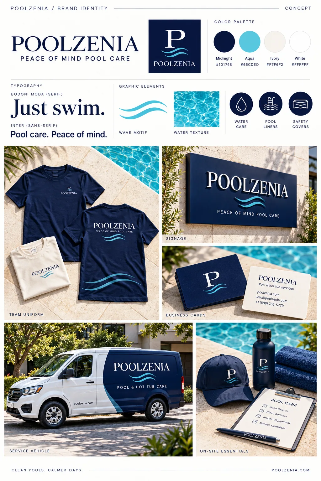 Brand identity board