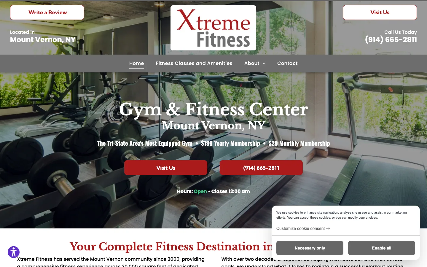 Xtreme Fitness — a 30,000 sq ft gym that finally books classes online — before