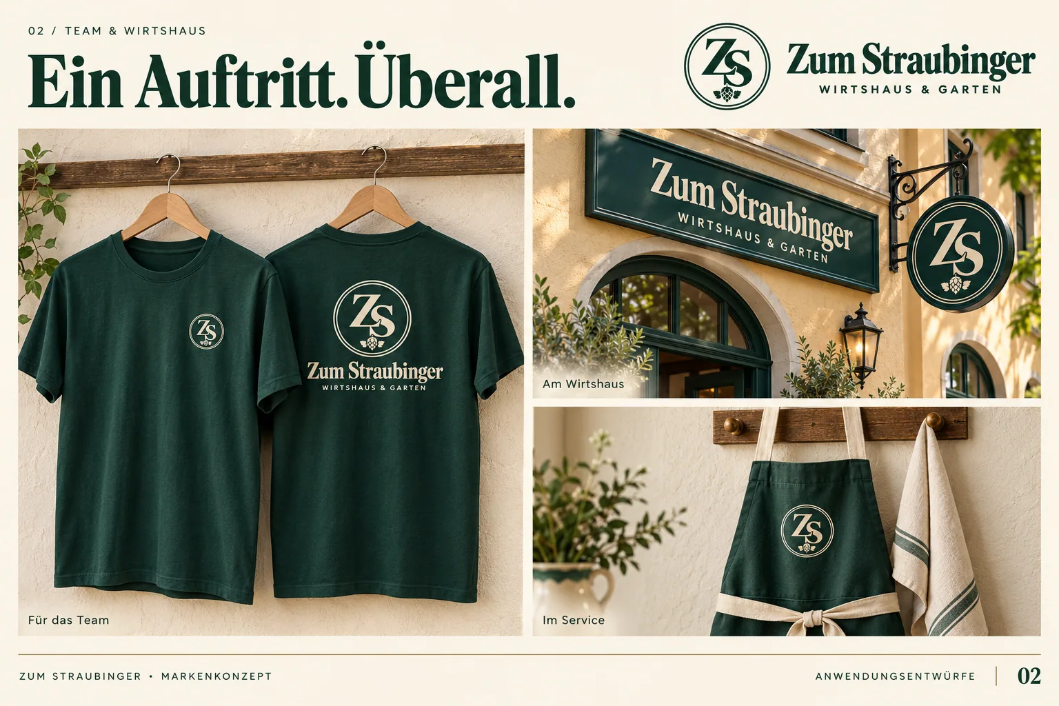 Ein Auftritt. Überall.