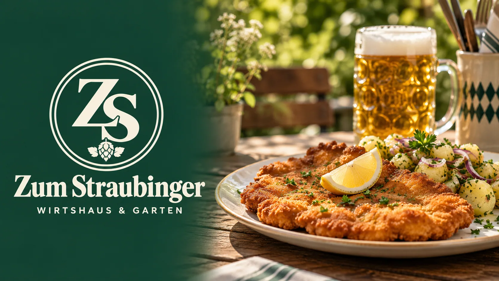 Zum Straubinger — a Munich Wirtshaus with a brand as warm as its beer garden