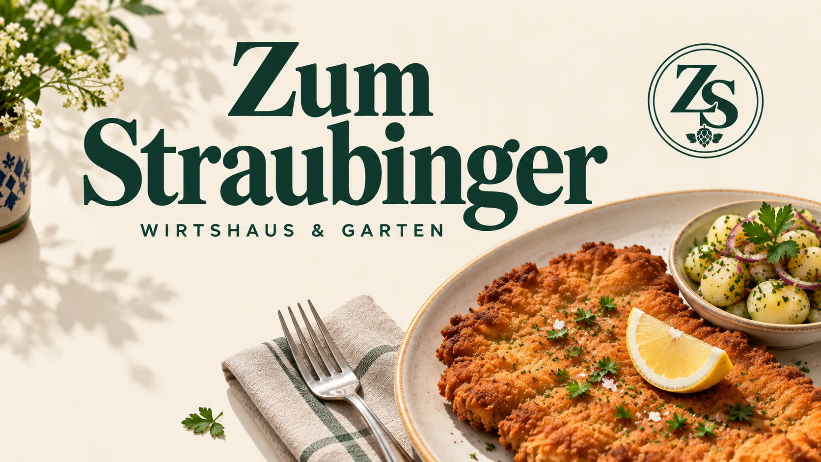 Cover: wordmark and lunch